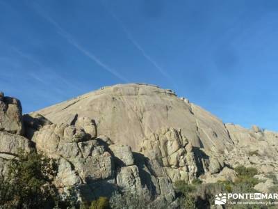 quema Turrón; El Yelmo, La Pedriza; camping selva irati nudos montaña foros montaña